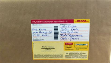 dhl paket nach griechenland versenden.